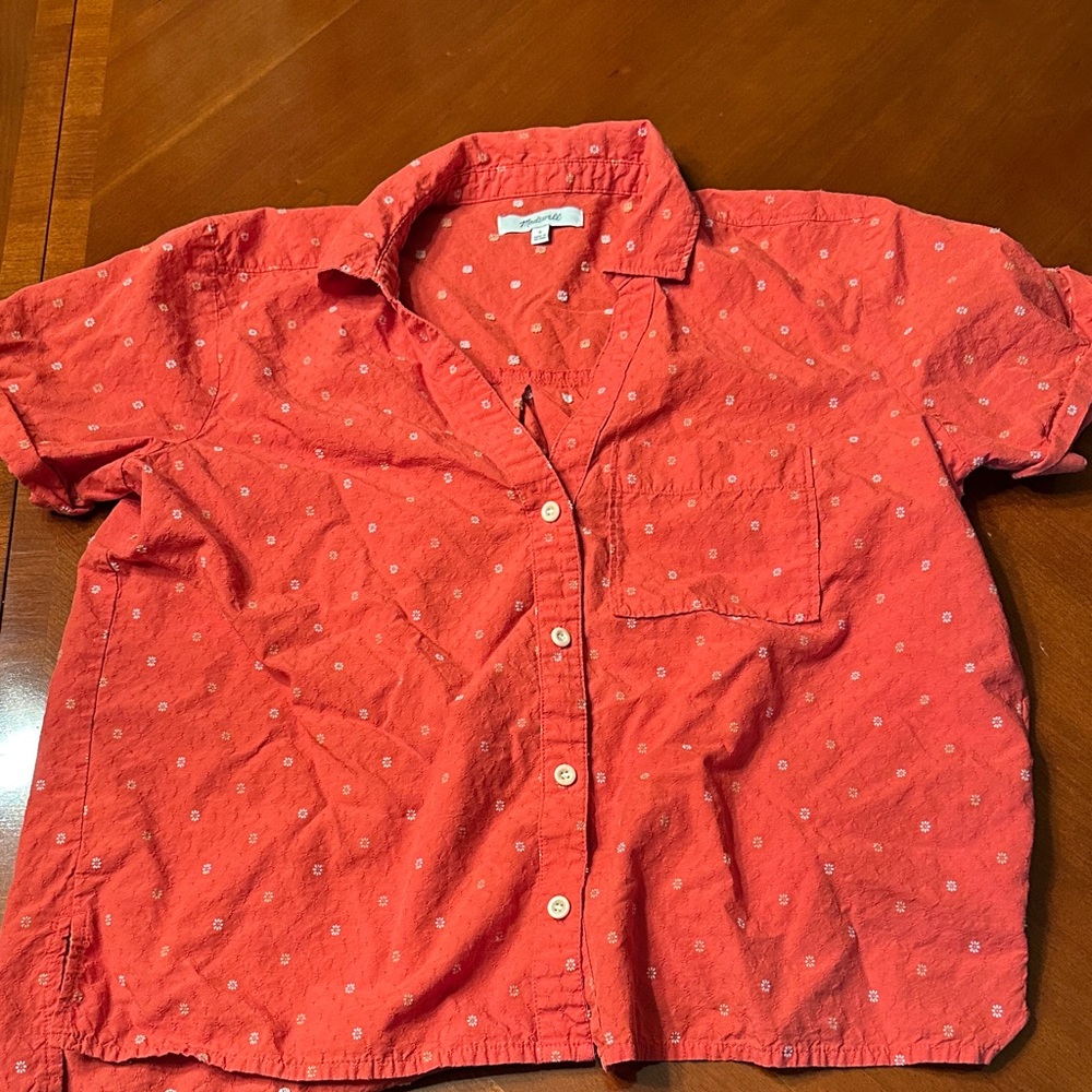 Madewell button up top